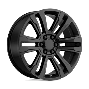 OE Creations – PR182 – Black – 20″x9″ 24mm – All weather Wheels – 182SB-295824